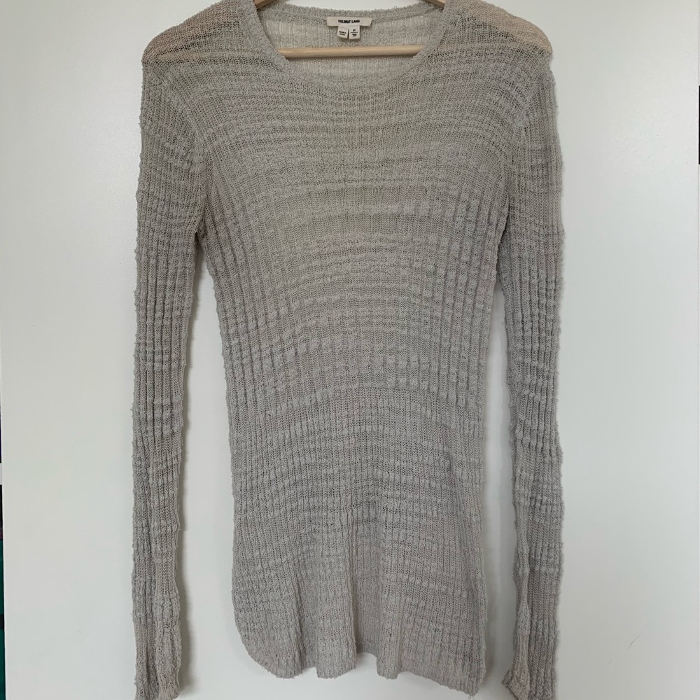 Helmet Lang off-white Sweater. Size S/P